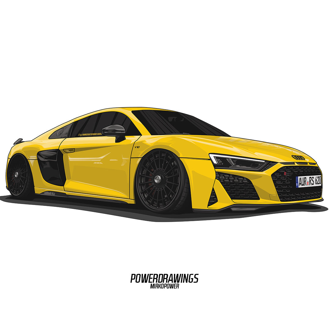 POWERDRAWING Aluminium-Platte