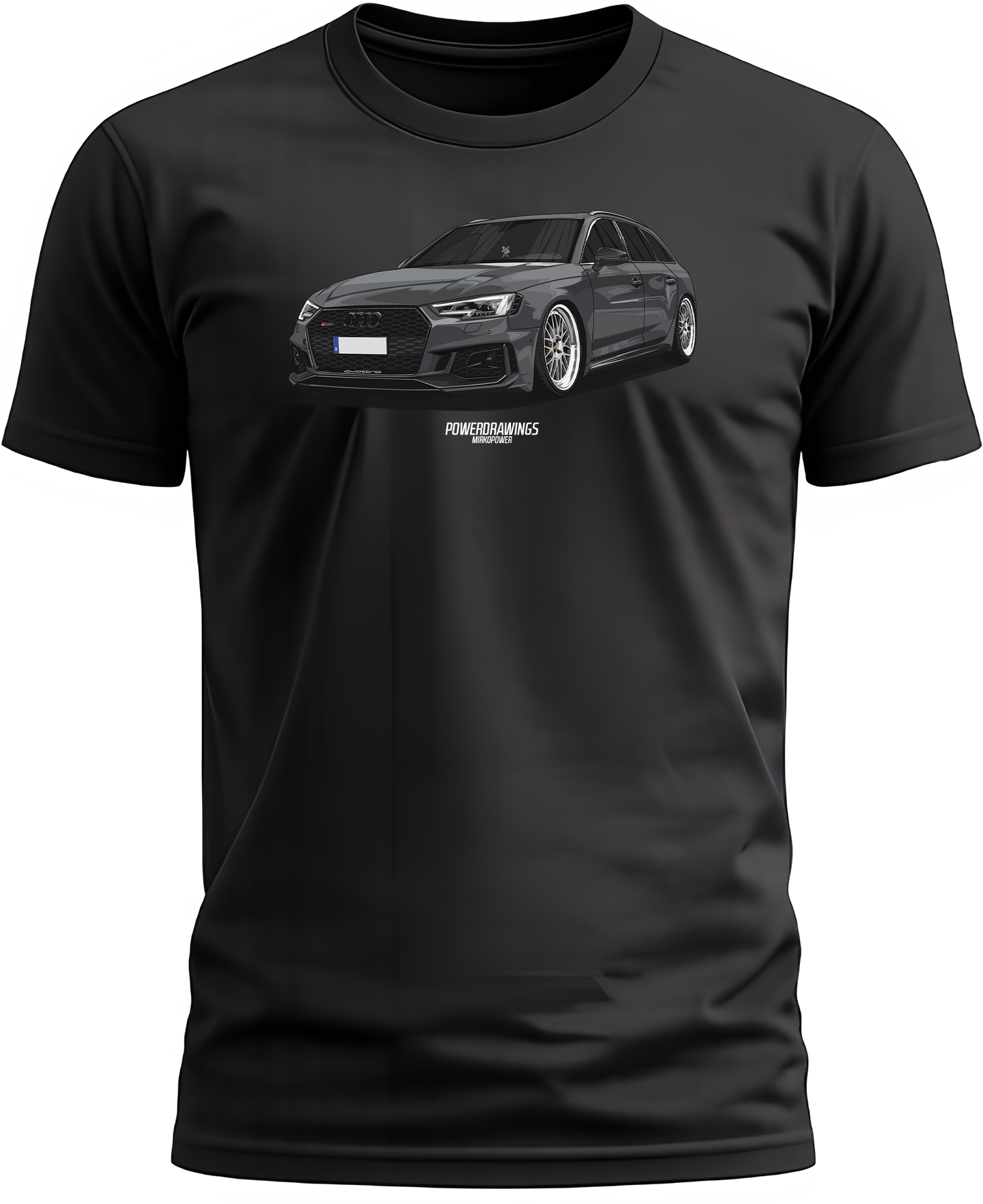 RS4 B9 Static Grey BBS T-Shirt