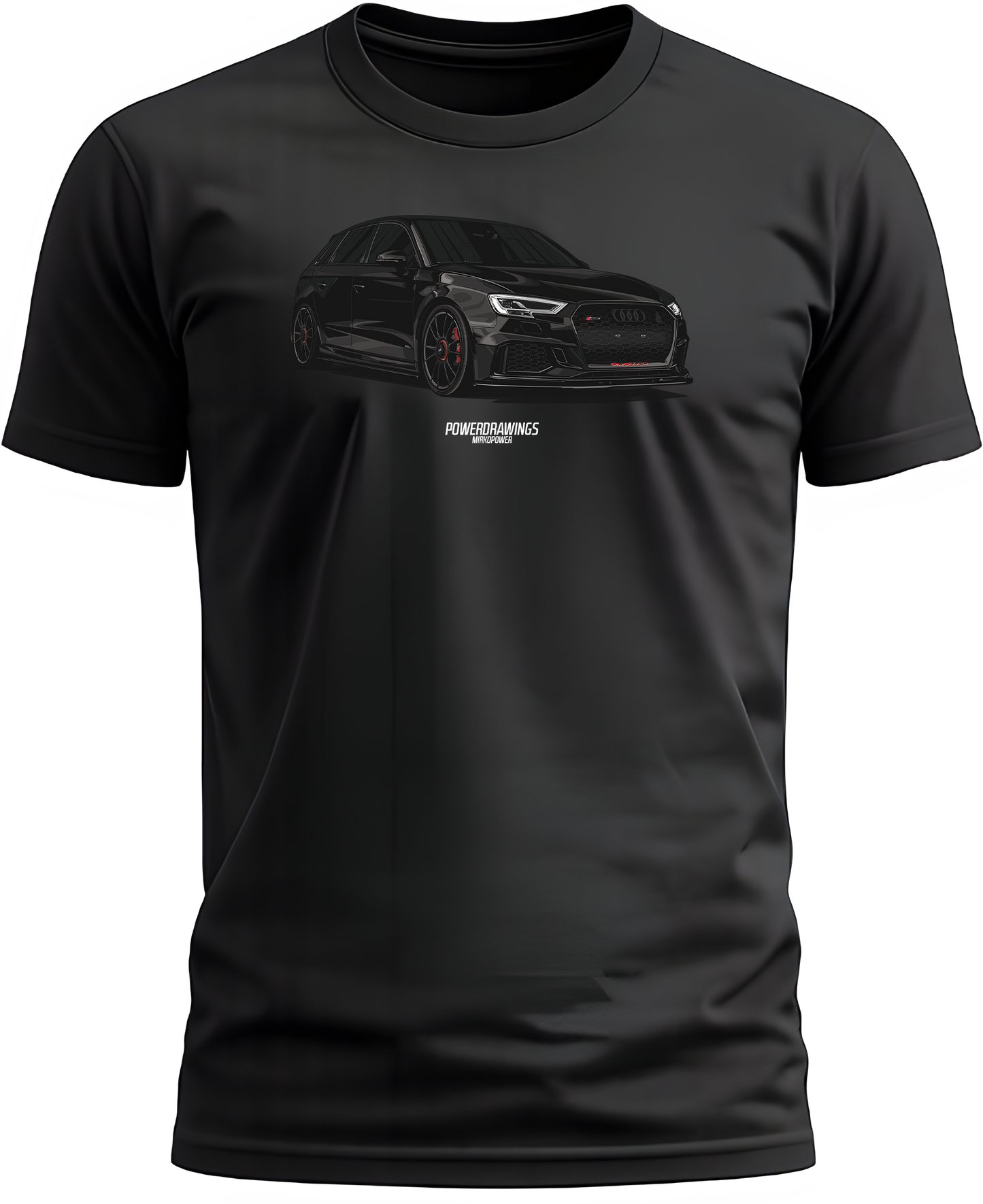 RS3 8V Black T-Shirt