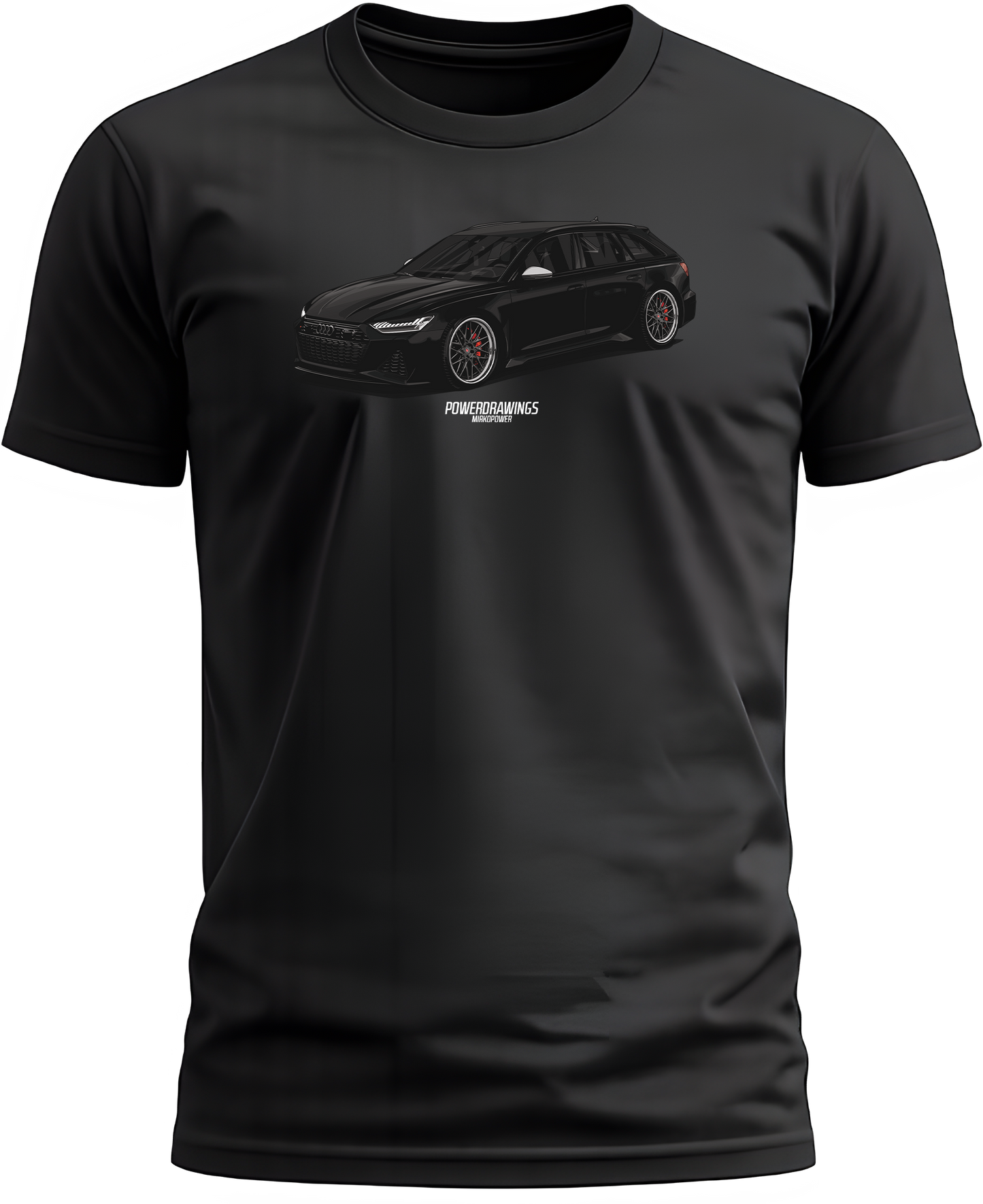 RS6 Avant C8 Black T-Shirt