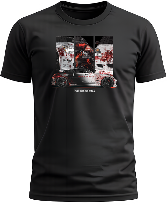 350Z x MIRKOPOWER Signature Shirt Black