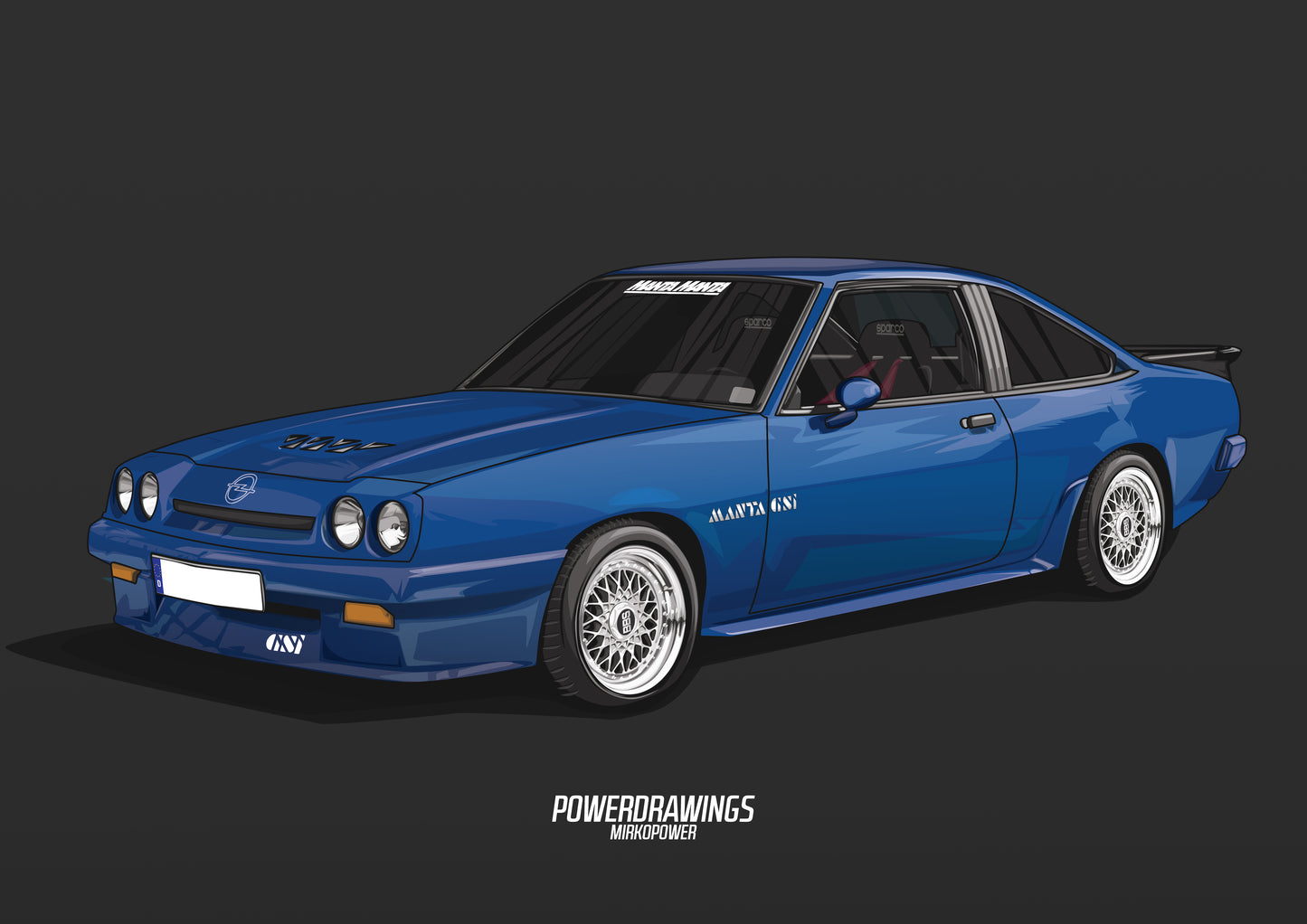 Manta GSi Blue