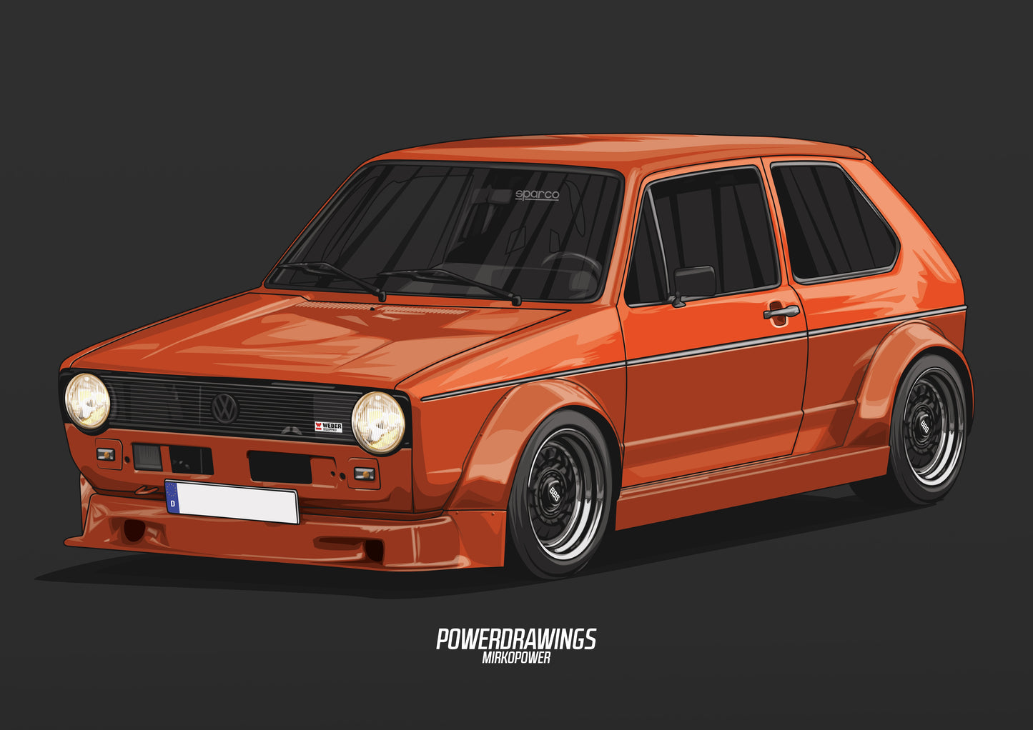 Golf 1 GTI Gruppe H Rabbit