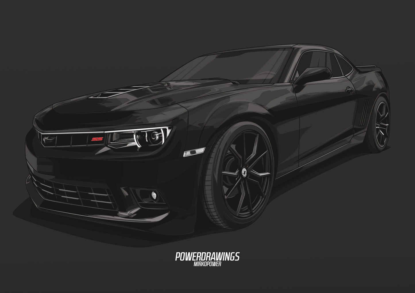 Chevrolet Camaro SS Black