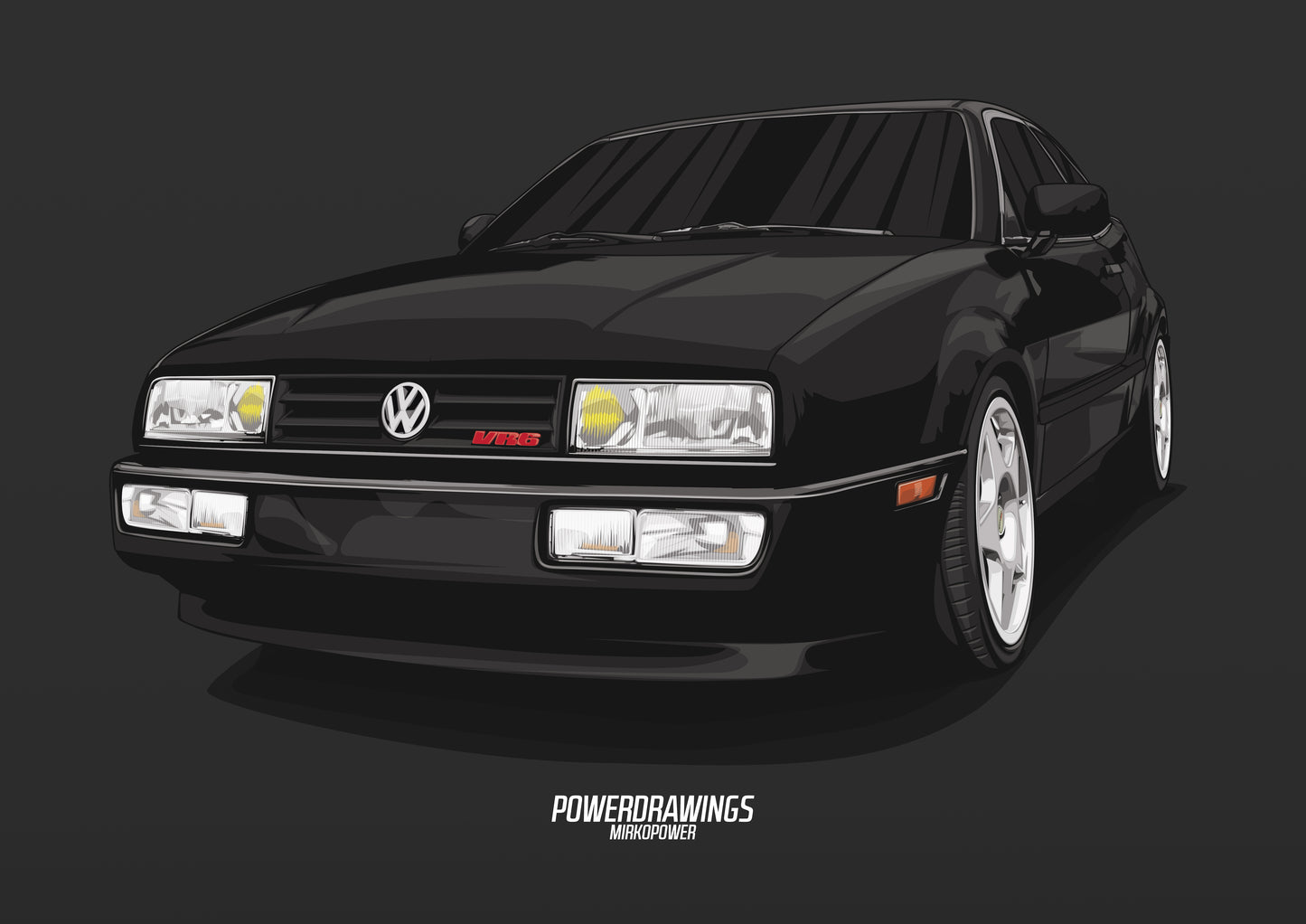 Corrado VR6 Black