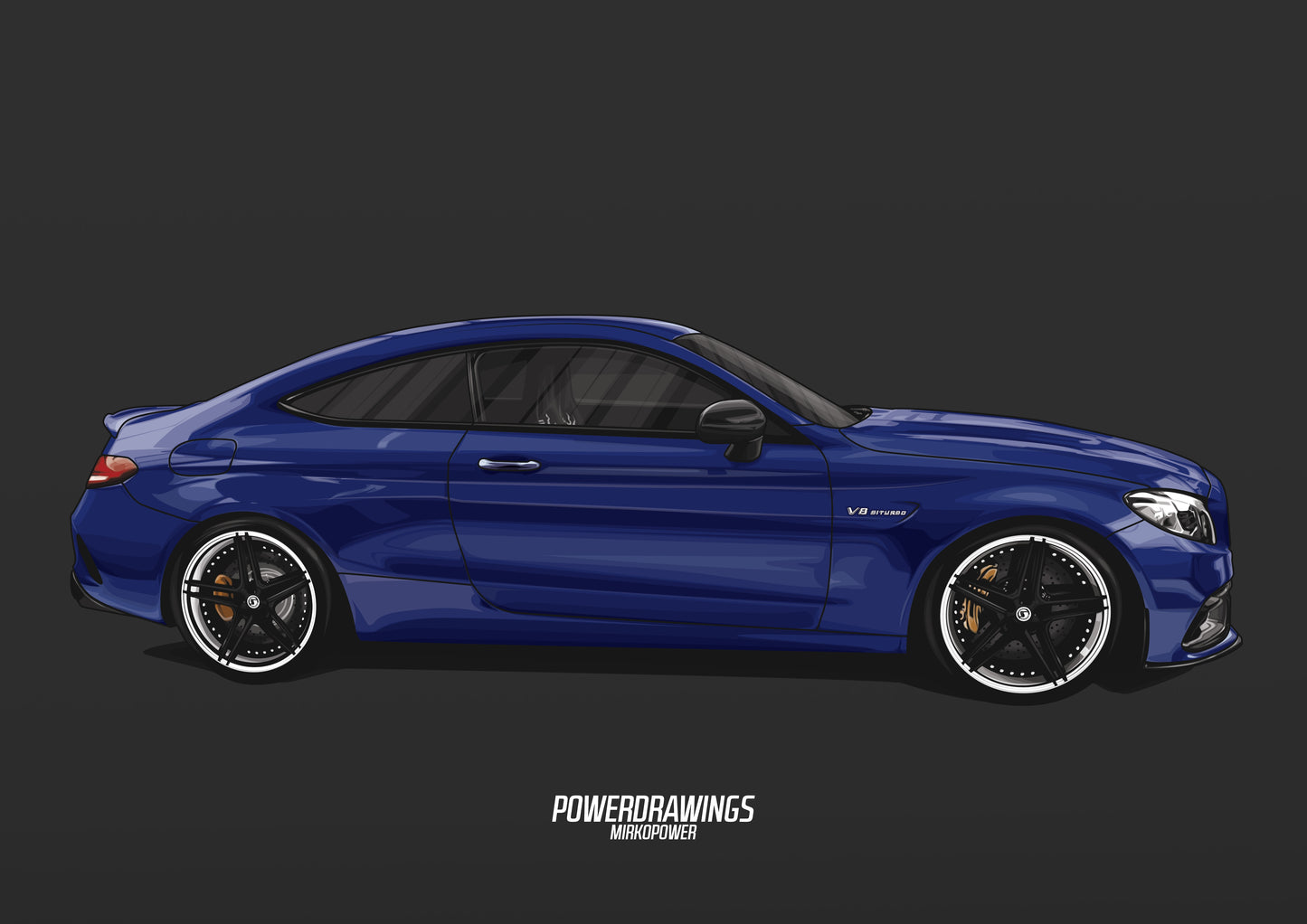 C63 S Blue