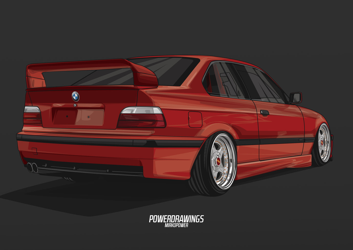 E36 Coupe Red Class 2