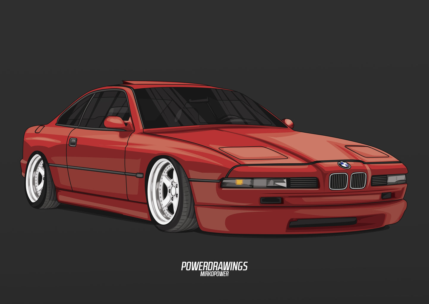 850i E31 Bagged