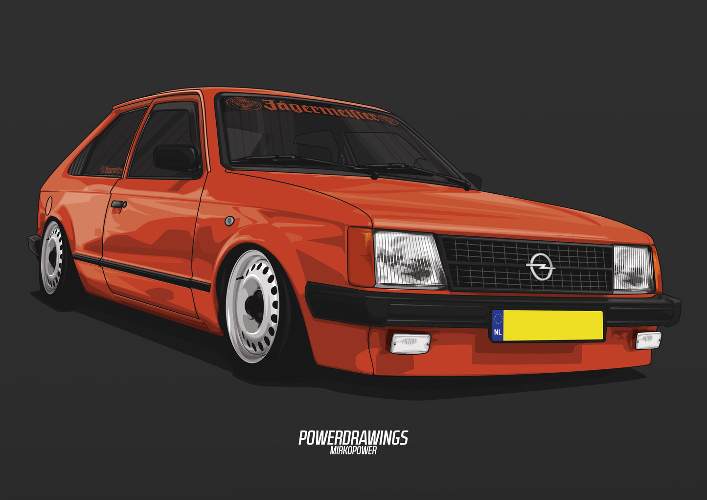 Kadett D Low Orange