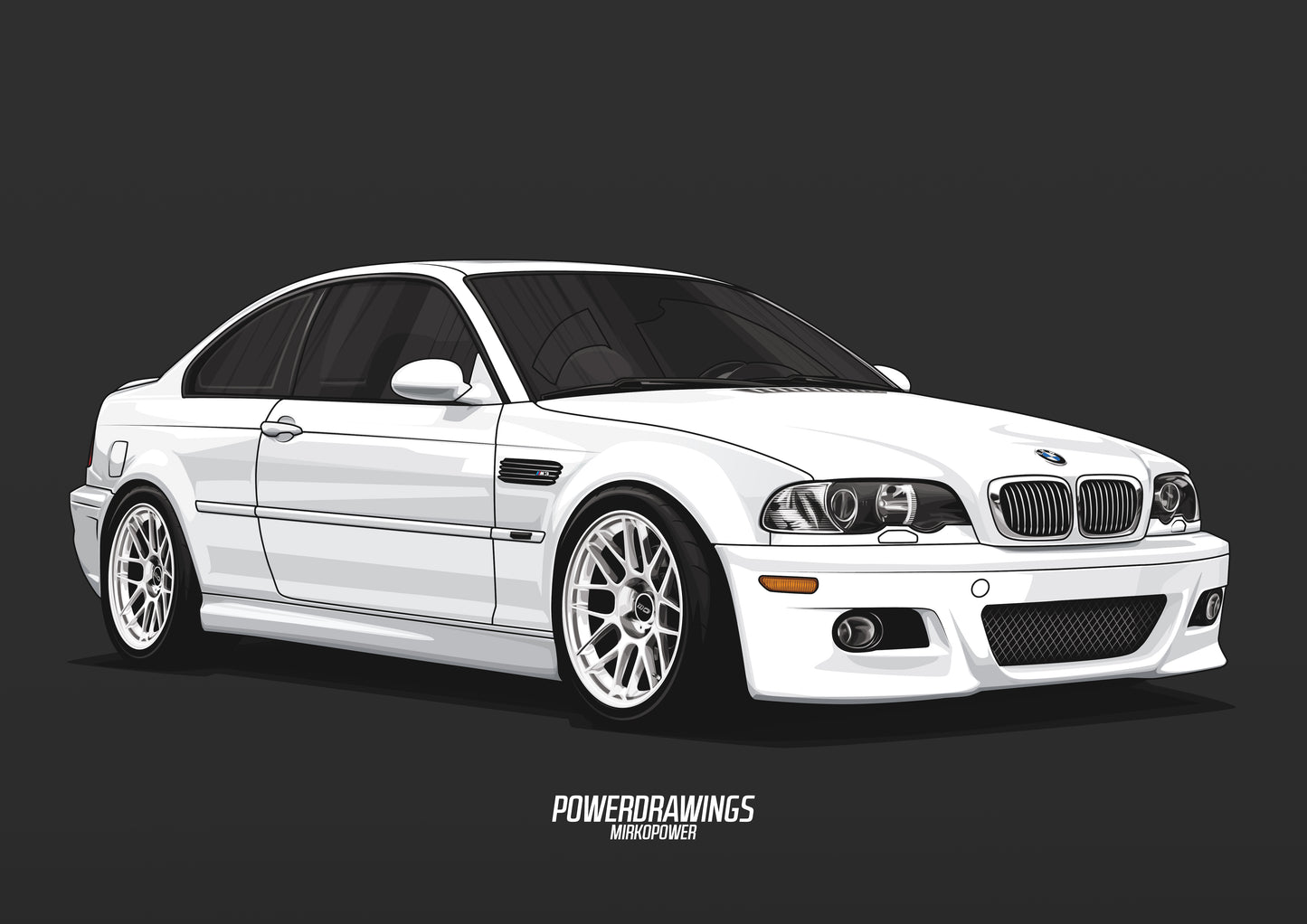 E46 M3 White