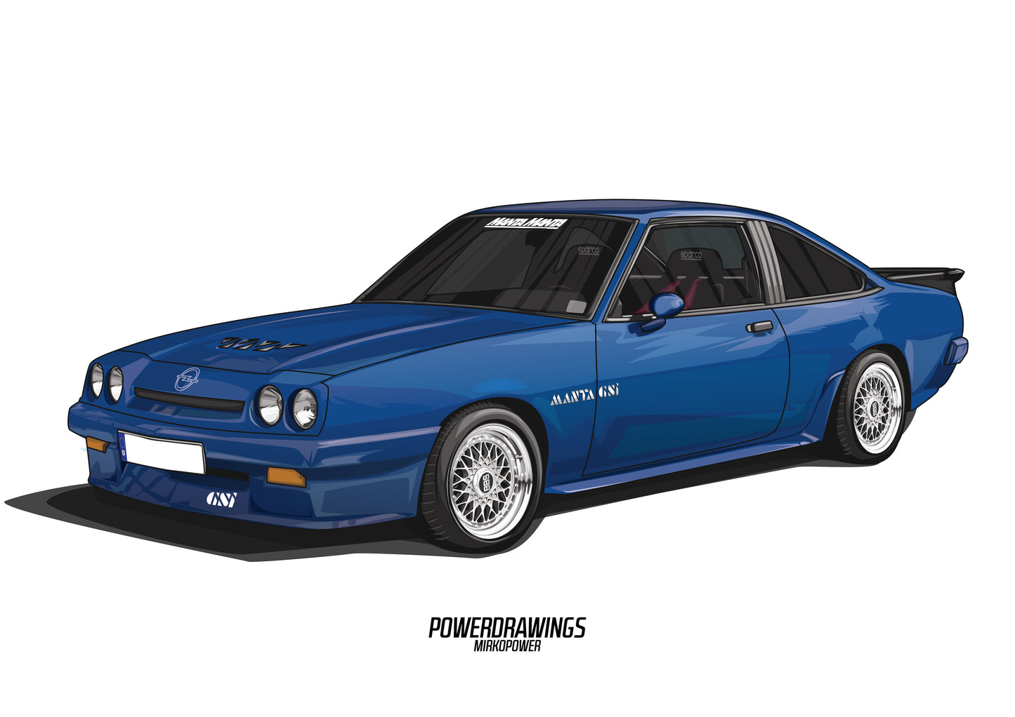 Manta GSi Blue