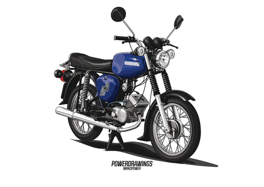 Simson S51 B Blue