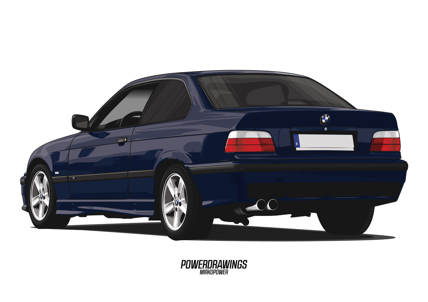 E36 328i Coupe Blue