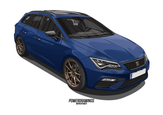 Leon Cupra 300 Blue