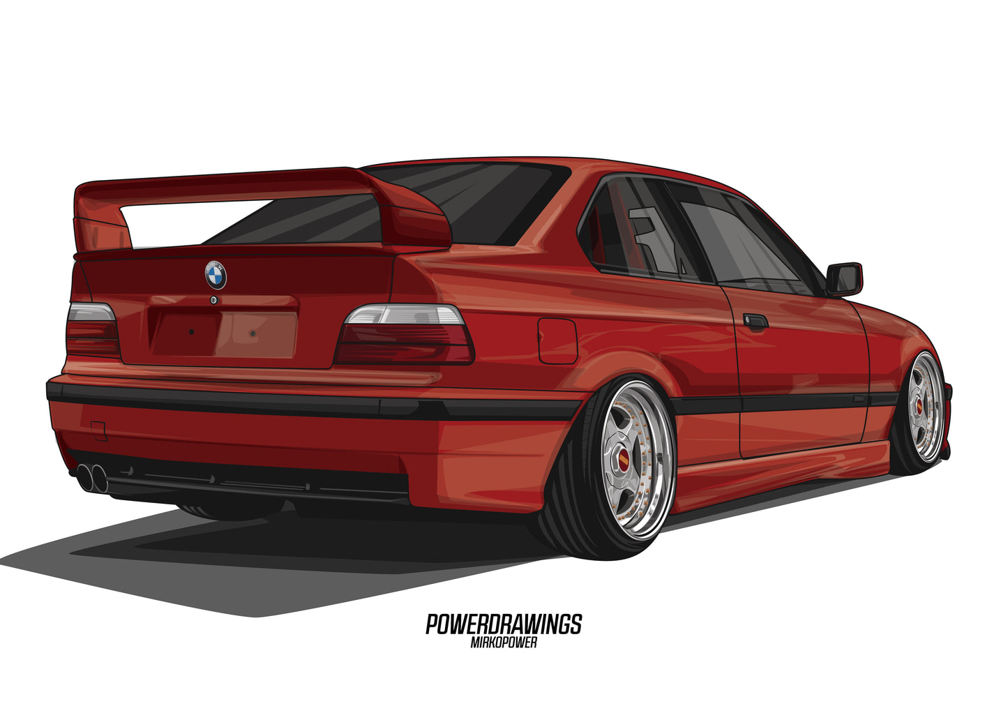 E36 Coupe Red Class 2