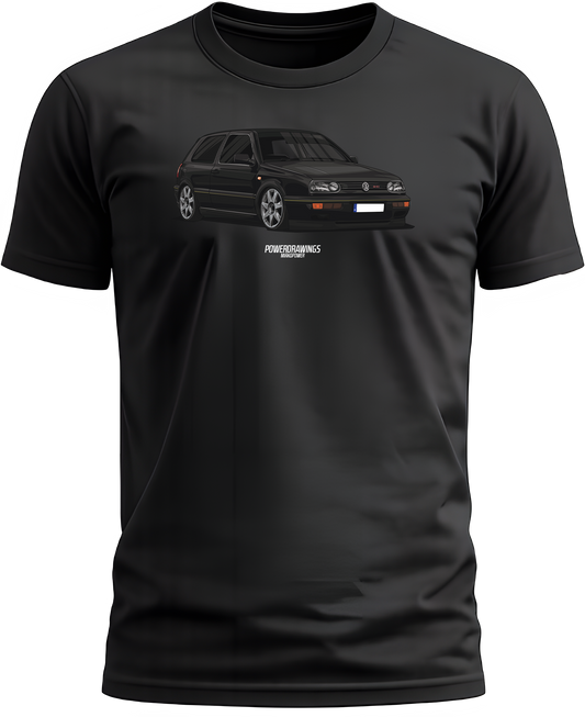 Golf MK3 GTI Black T-Shirt