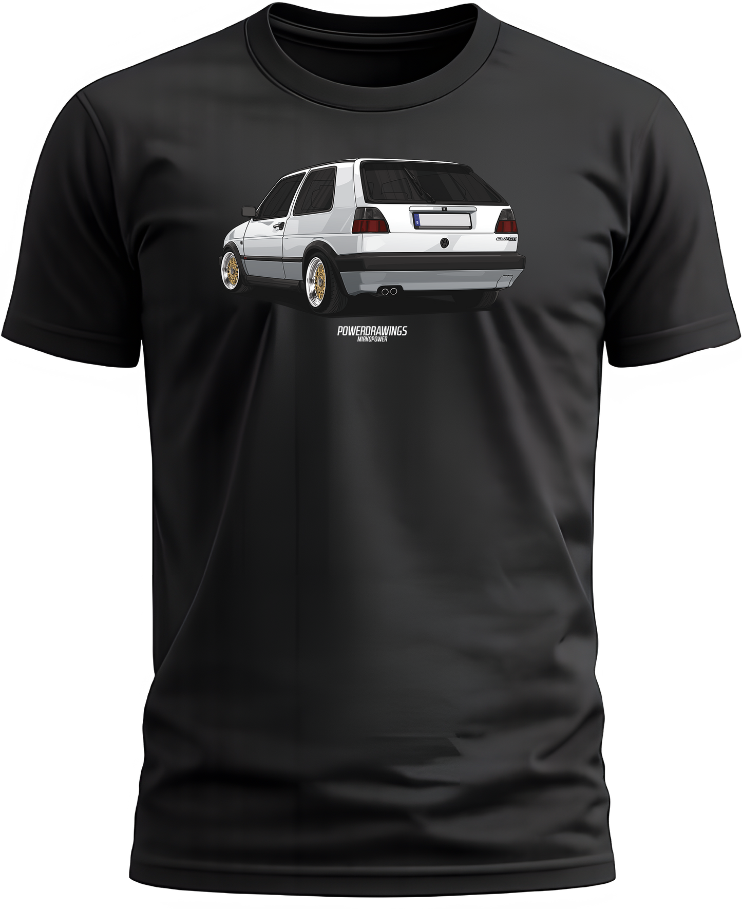 Golf MK2 GTI BBS T-Shirt